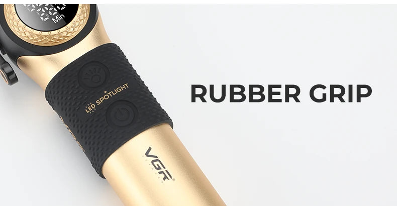 VGR 毛发修剪器专业理发机理发器可调节理发机 9000 RPM 修剪器男士 V-001