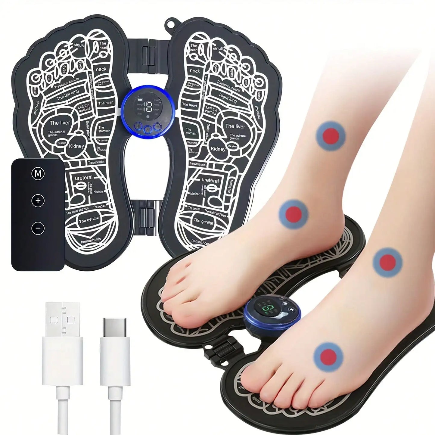 USB Rechargeable Wireless EMS Muscle Stimulator ABS Abdominal Muscle Trainer Toner BodyHip Trainer   Unisex