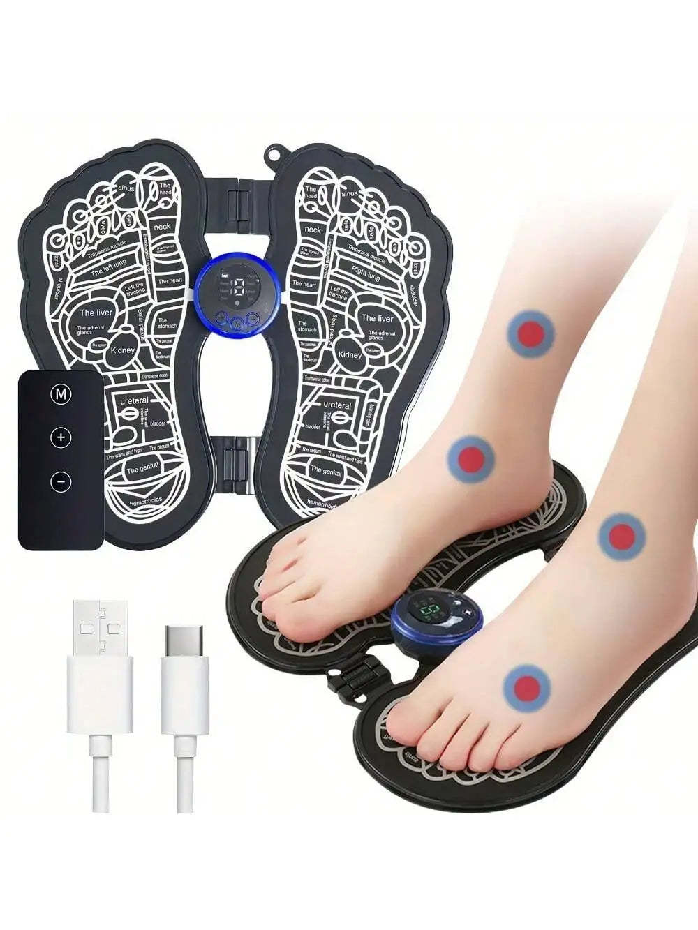 USB Rechargeable Wireless EMS Muscle Stimulator ABS Abdominal Muscle Trainer Toner BodyHip Trainer   Unisex