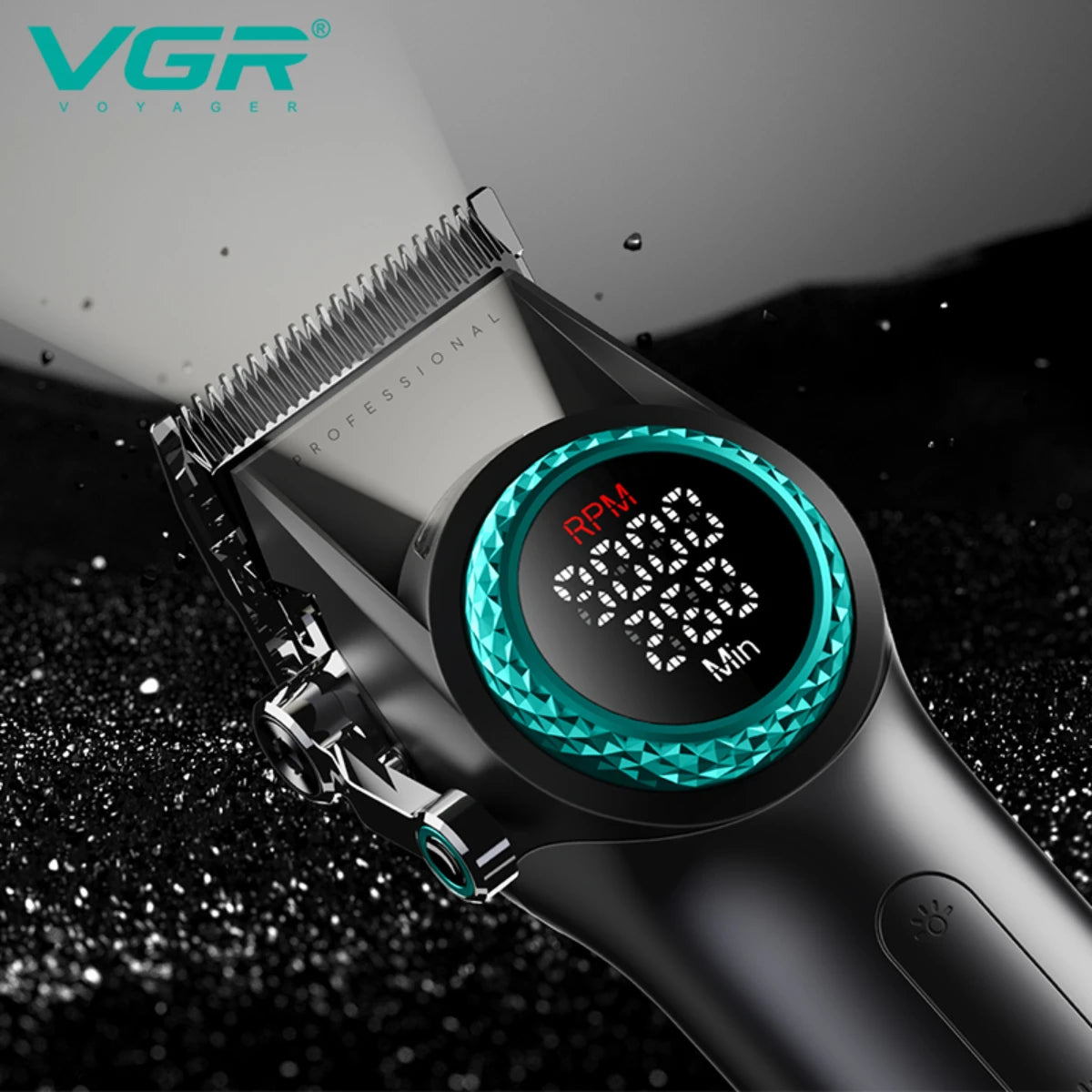 VGR Hair Trimmer Professional Hair Cutting Machine Barber Hair Clipper Adjustable Haircut Machine 9000 RPM Trimmer for Men V-001