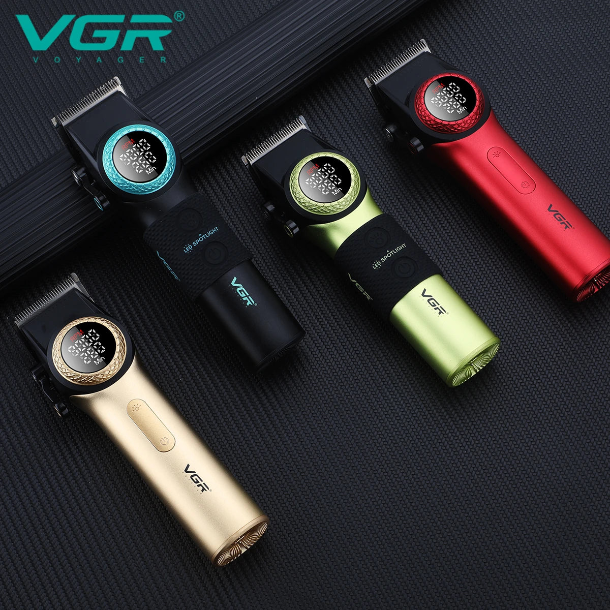 VGR Hair Trimmer Professional Hair Cutting Machine Barber Hair Clipper Adjustable Haircut Machine 9000 RPM Trimmer for Men V-001
